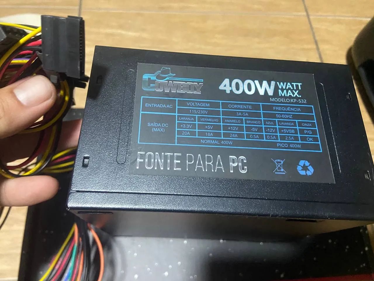 Fonte cowboy 400w 