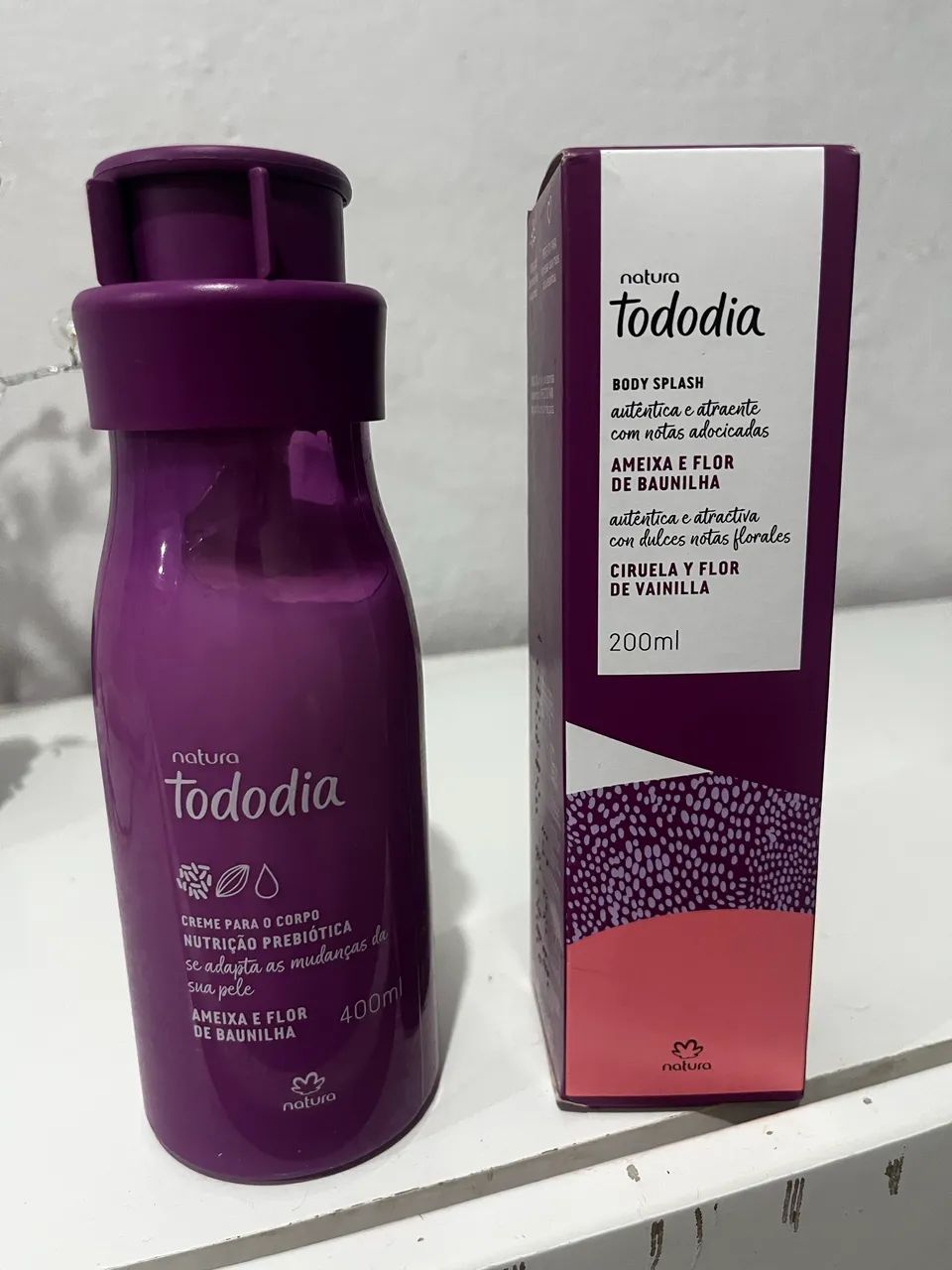 Perfume e Hidratante 