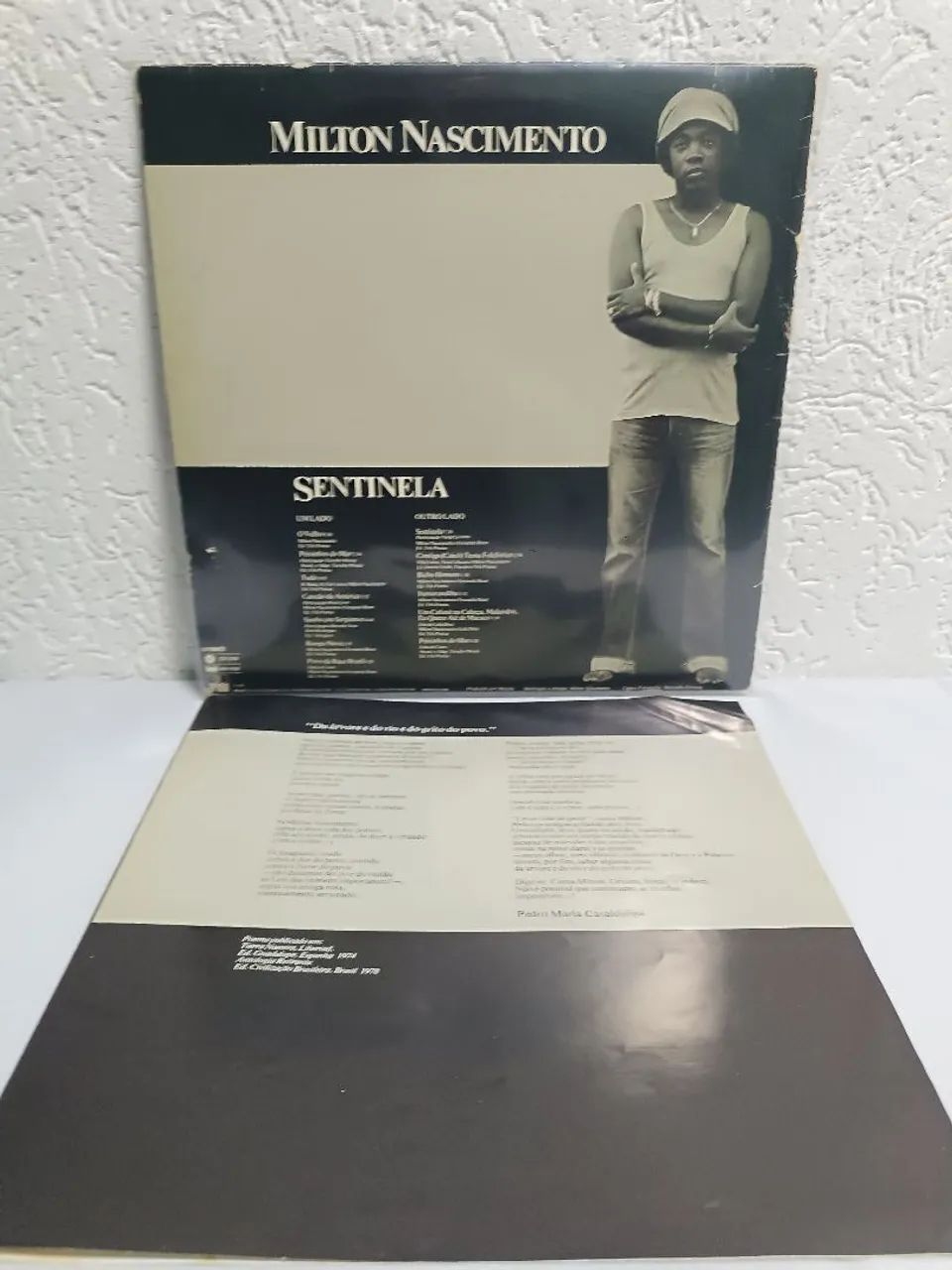 Milton Nascimento sentinela lp - Foto 2