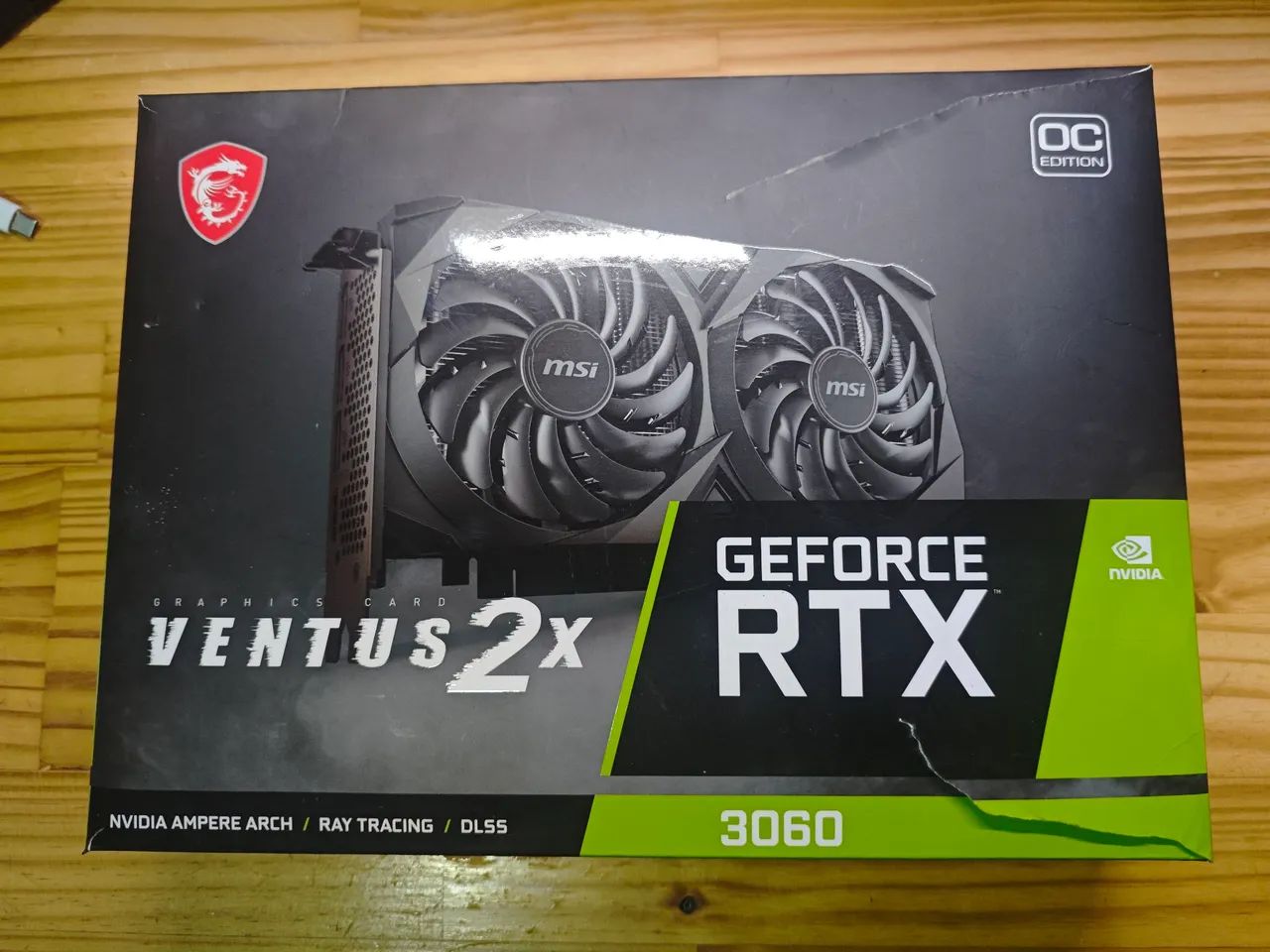 Placa de video NVidea RTX 3060 12GB GDDR6