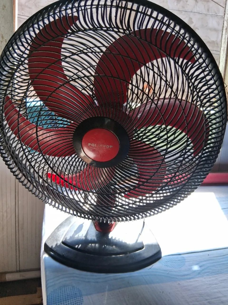 Ventilador de mesa Polishop com defeito  - Foto 6