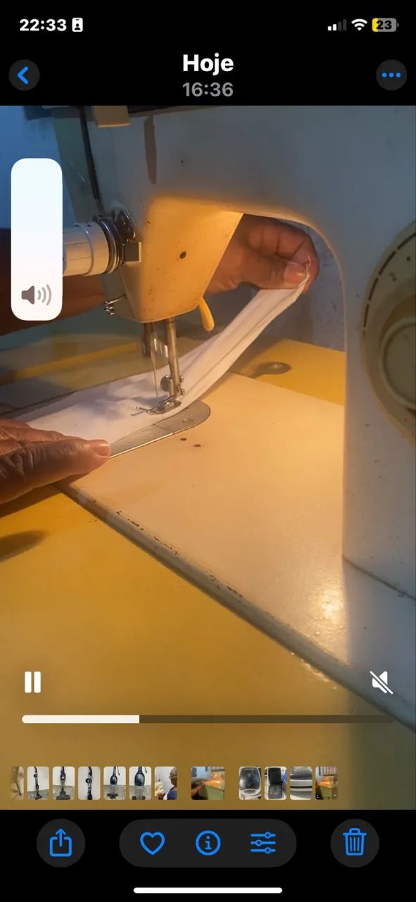 Máquina de costura com gabinete  - Foto 6