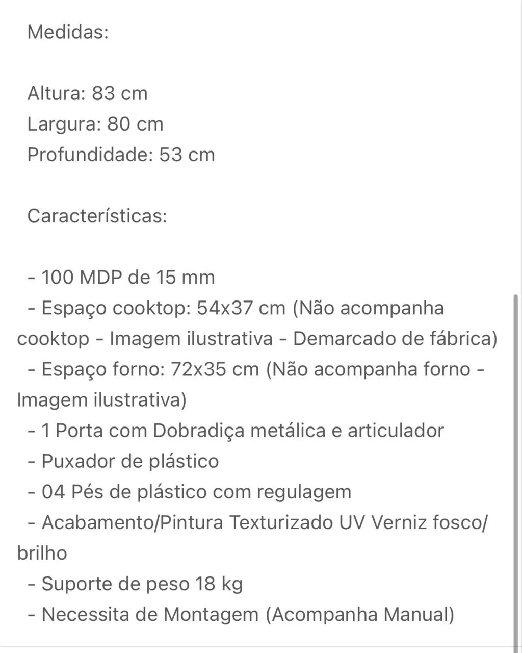 Cooktop  , está desmontado 