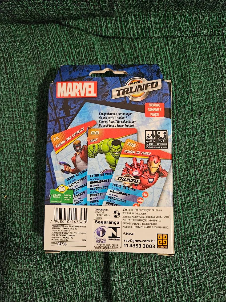 Super Trunfo Marvel  - Foto 2