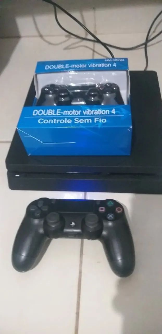 PS4 + 150 JOGOS + 2 CONTROLES 