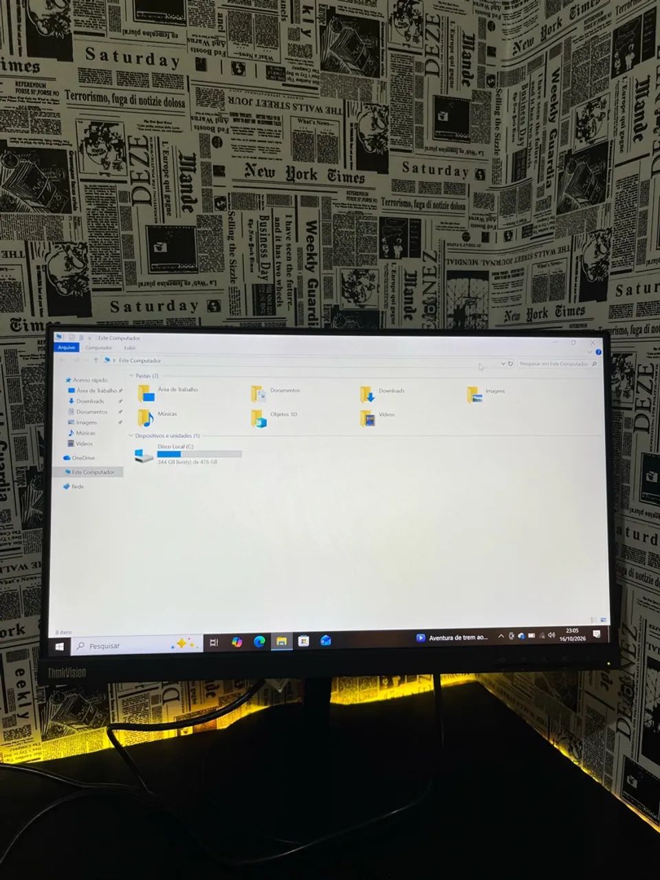 Monitor Lenovo 22 polegadas  - Foto 4