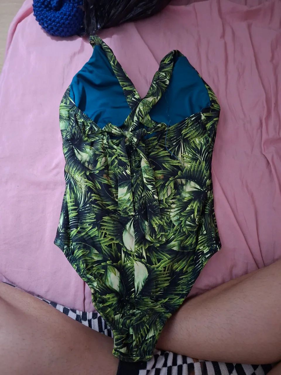 Maiô Verde Estampado - Foto 2