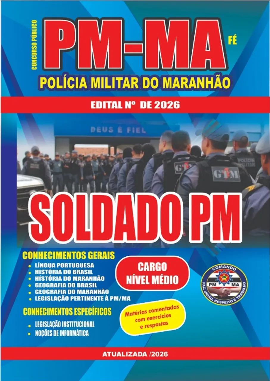 APOSTILHA DA PM-MA e BOMBEIRO-MA 