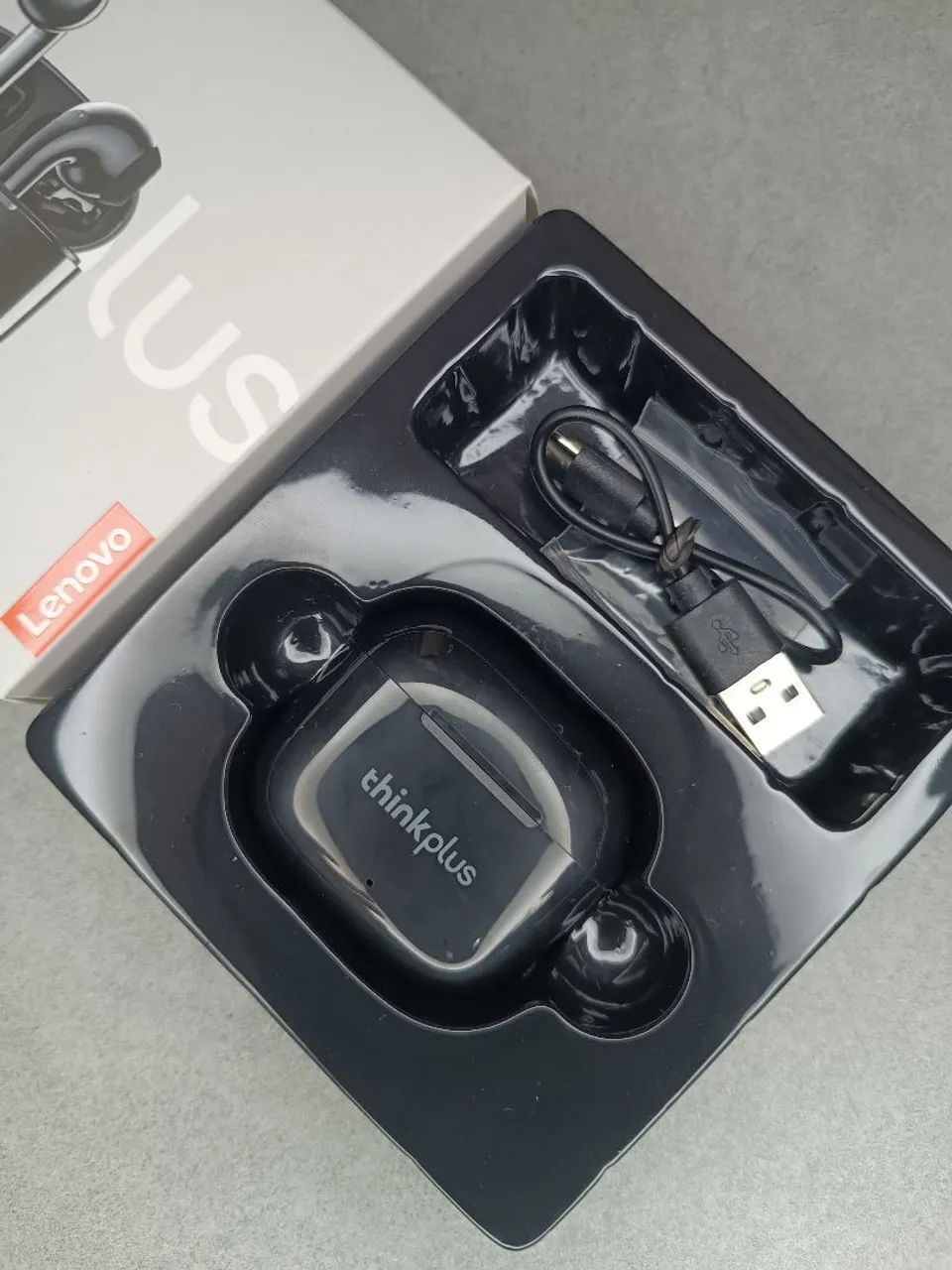 Fone bluetooth Lenovo LP40 PRO preto - Foto 5