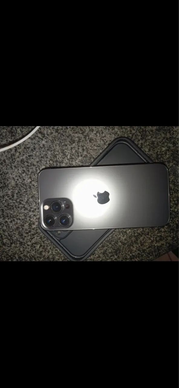iPhone 13 Pro Max cinza 128 gb  - Foto 5