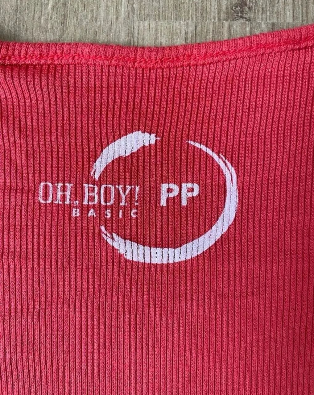 Cropped tam PP coral da Oh Boy! - Foto 3