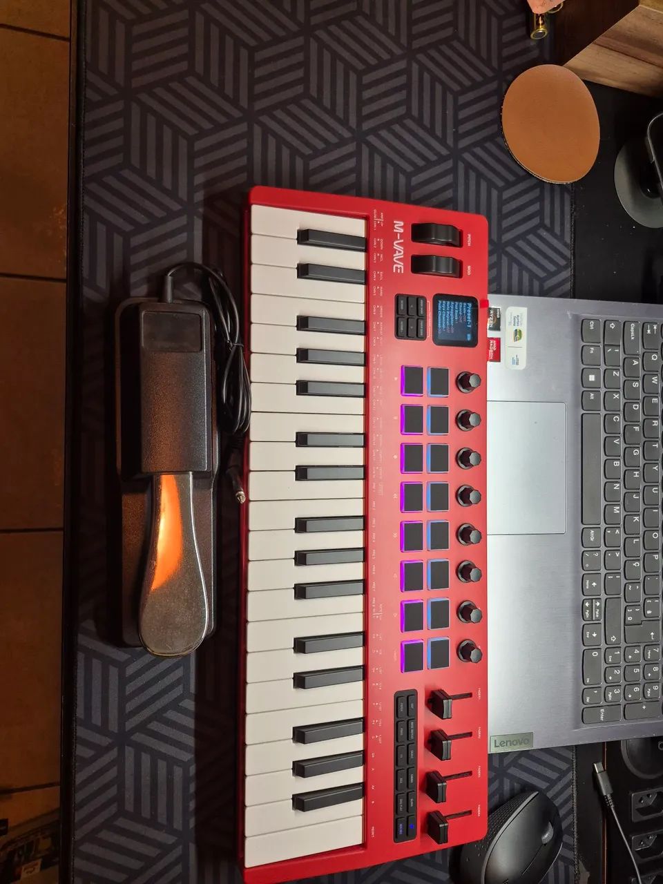 Controlador midi smk37 pro mvave  - Foto 4