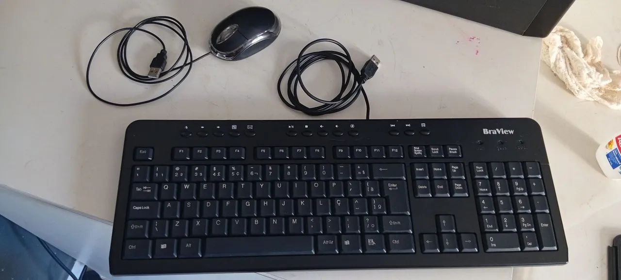 Vendo Pc antigo, teclado e mouse com fio  - Foto 4