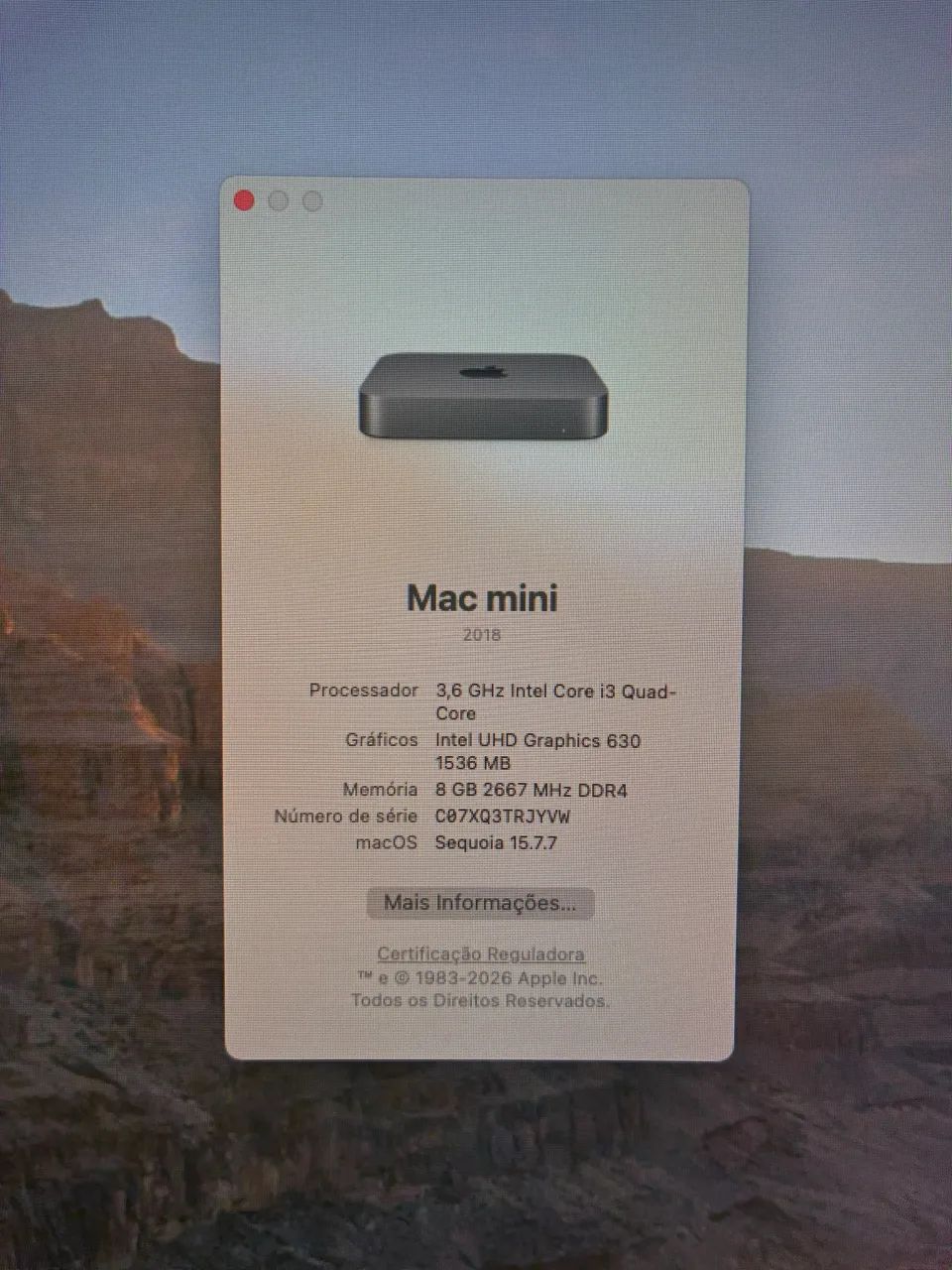 Apple MiniMac 2018 - Core i3 - 8gb - Foto 4
