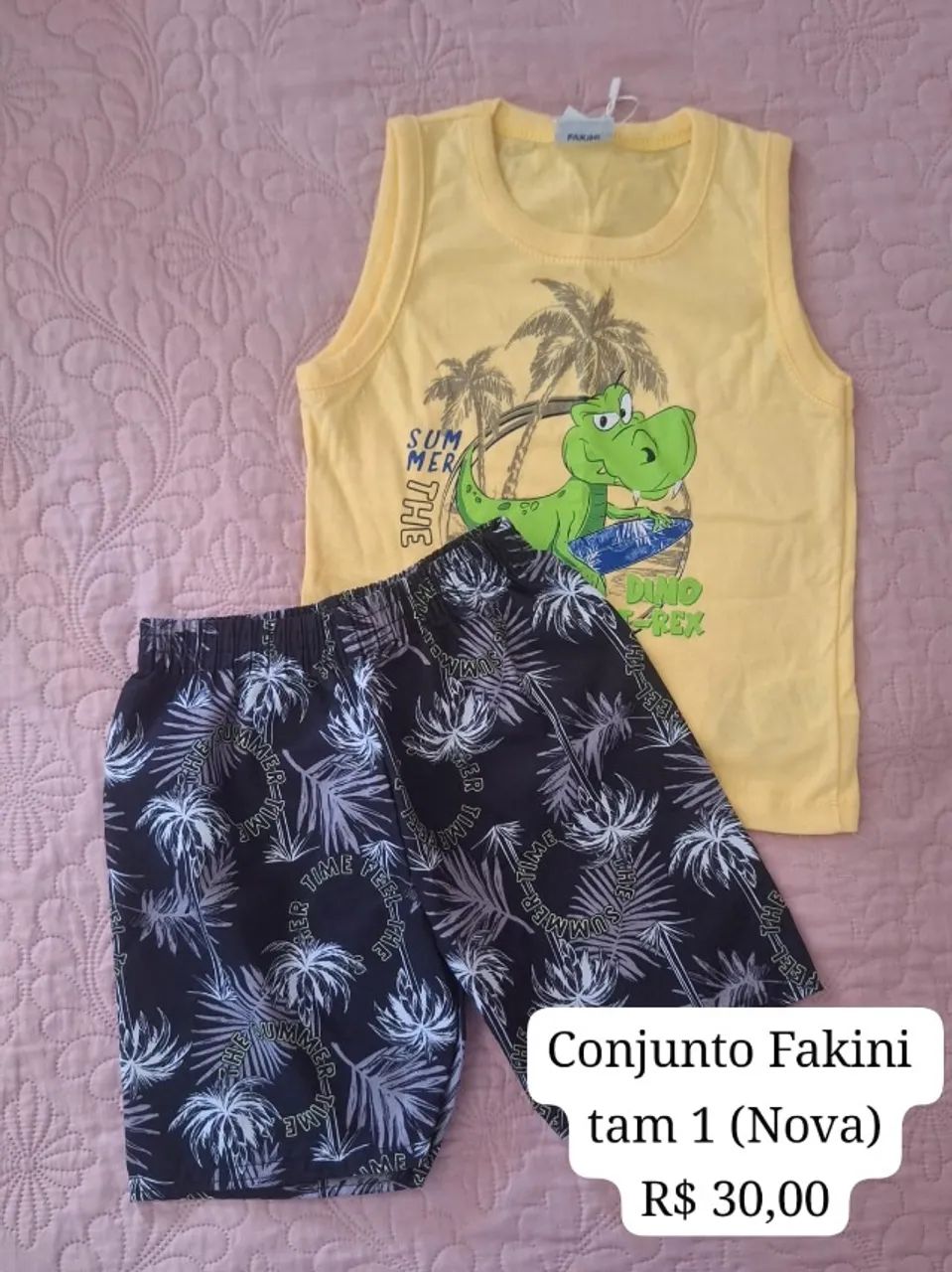 Conjunto Fakini 1 ano