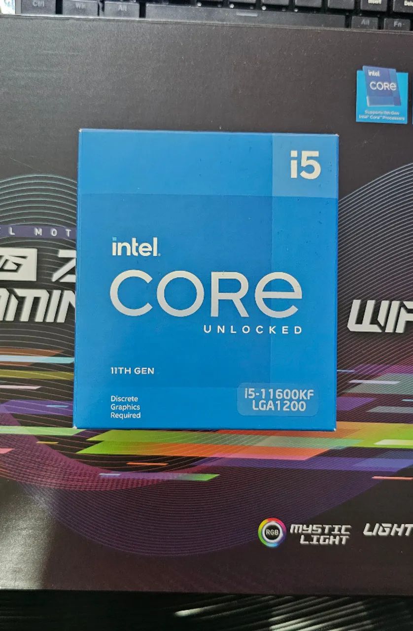 Processador Intel Core i5-11600KF 4.9GHz 6 Núcleos 12 Threads LGA 1200 - Foto 3