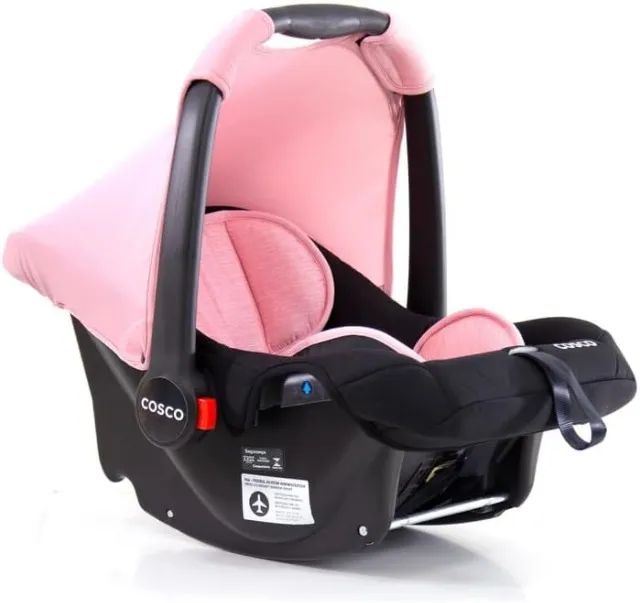 Bebê conforto rosa
