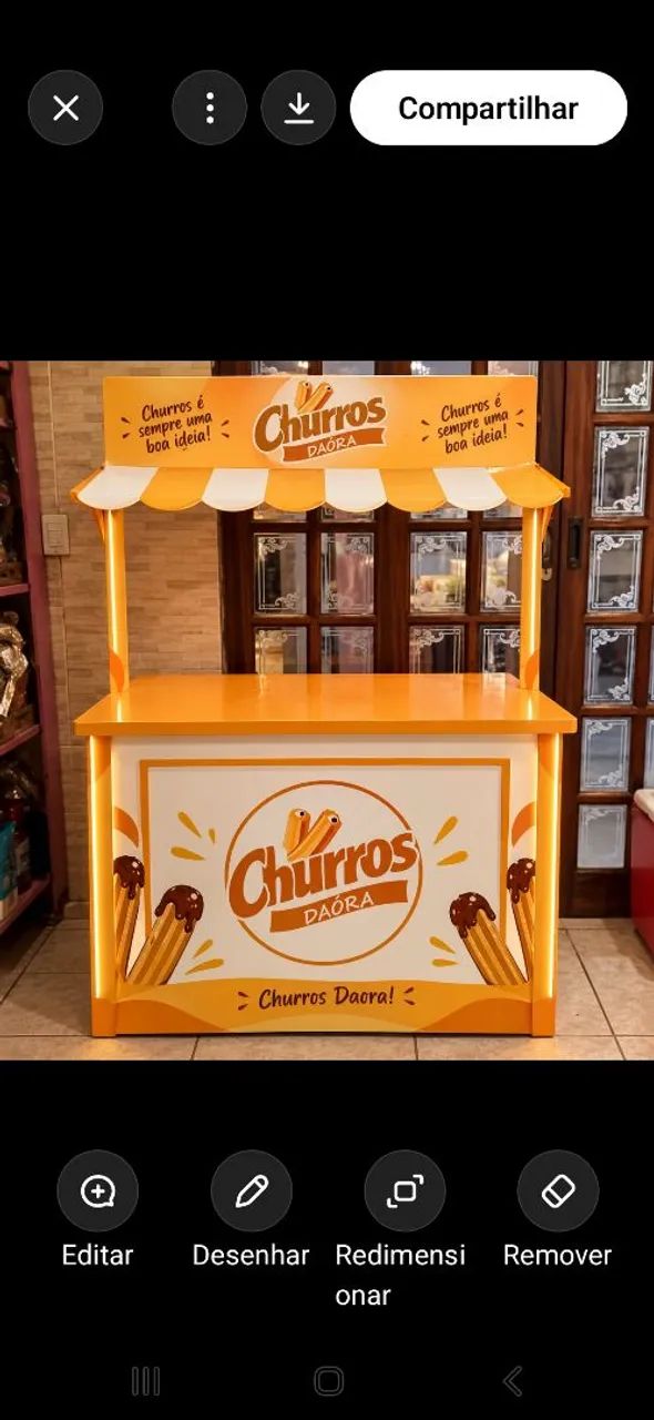 Churros, Pipoca e crepe na sua Festa (pula pula) - Foto 2