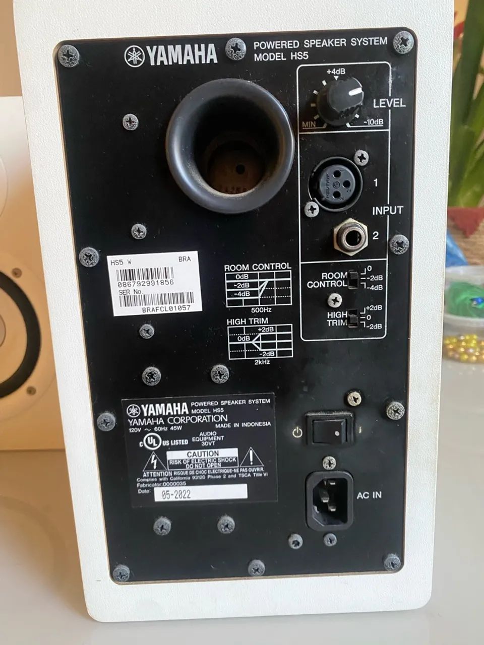 Monitores de áudio - YAMAHA HS5 - Foto 2
