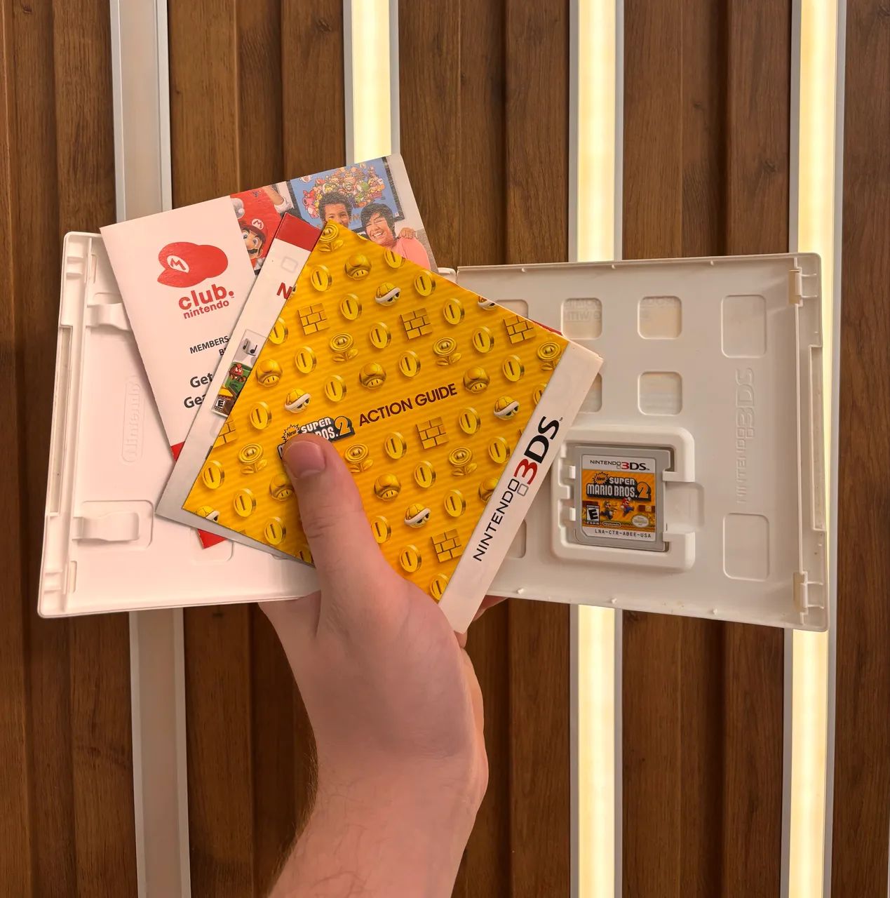 Lote de jogos do Super Mario Bros de Nintendo 3ds, como New super mario Bros 2, Mario kart - Foto 4