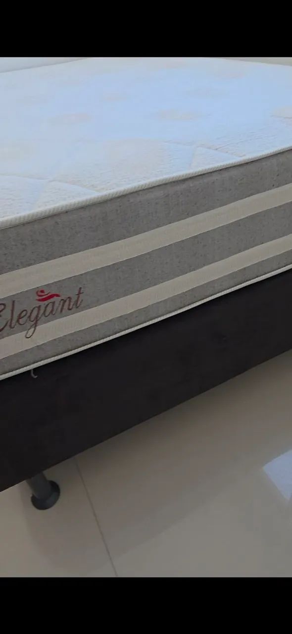 Vendo Cama Box + colchão Casal - Foto 3
