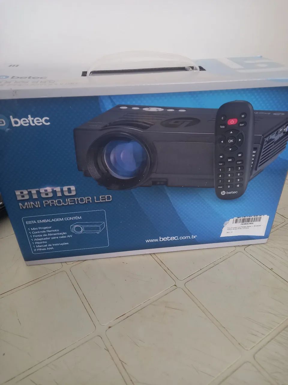 Projetor é um alto falante 