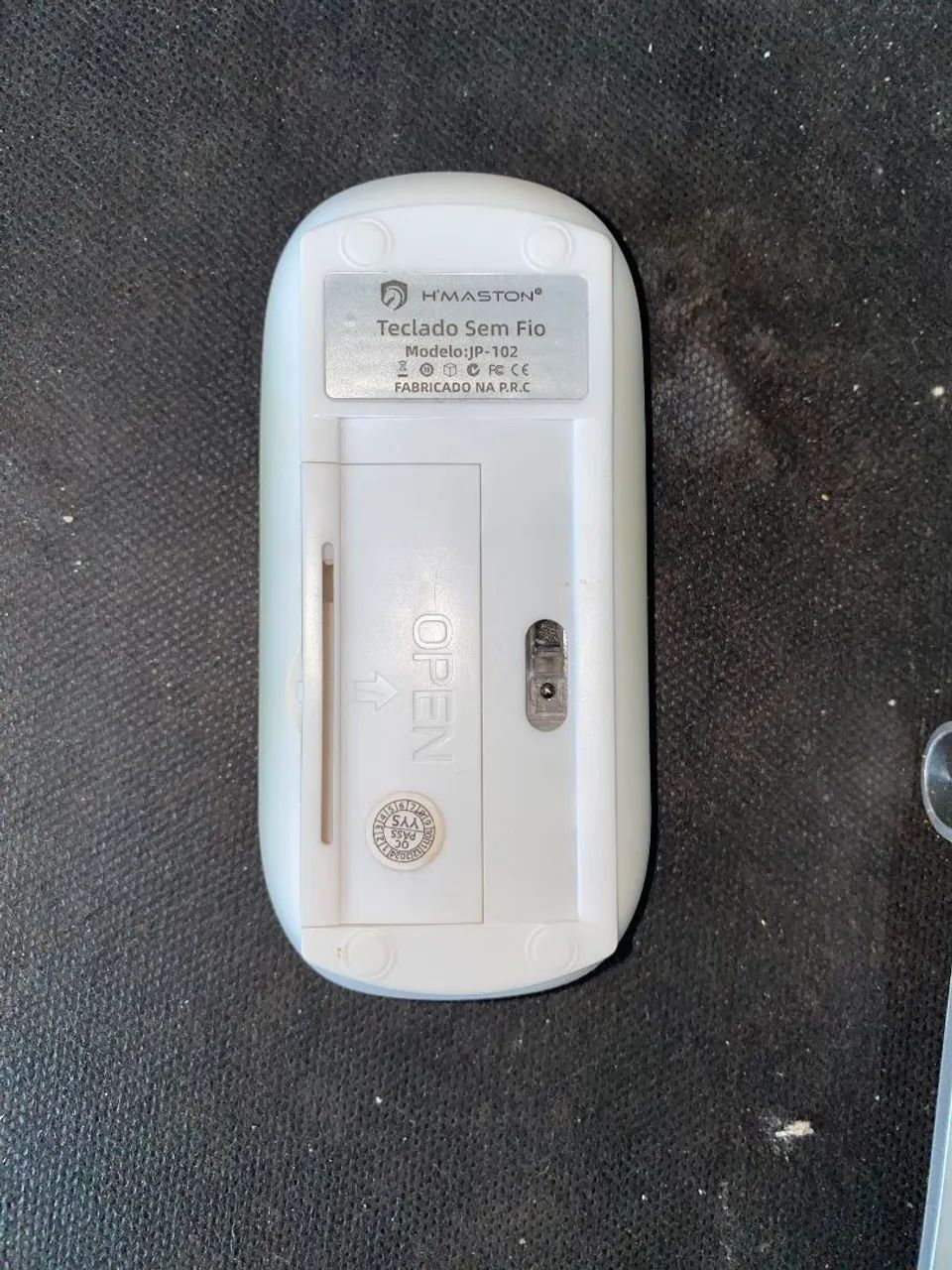 Kit teclado+mouse sem fio H'Maston  - Foto 3