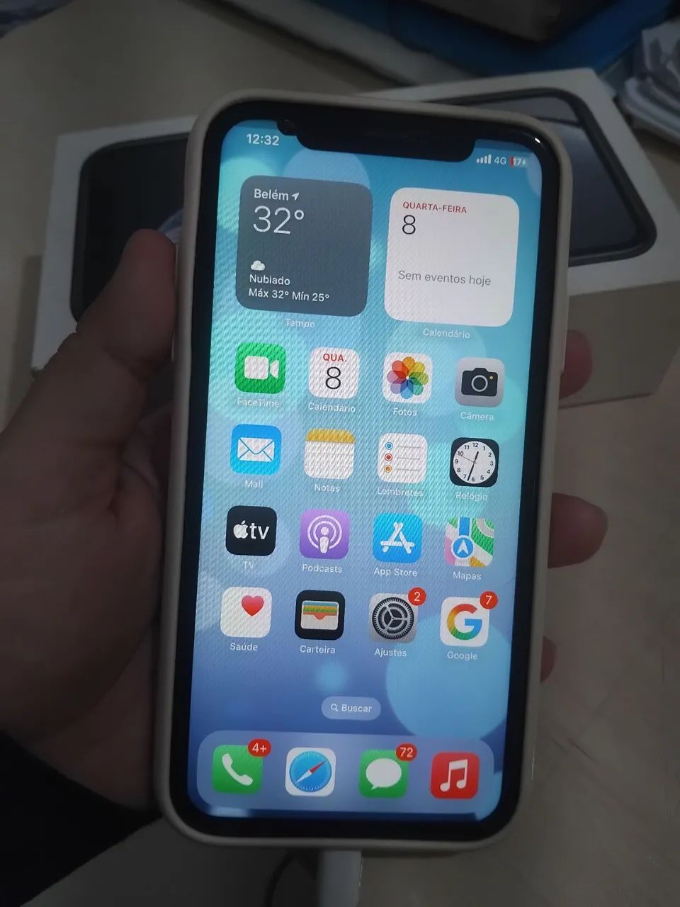 Vendo iPhone xr 128g face ok completo - Foto 3