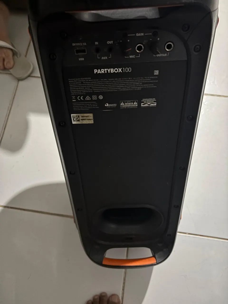 Caixa Jbl PartyBox 100 - Foto 2