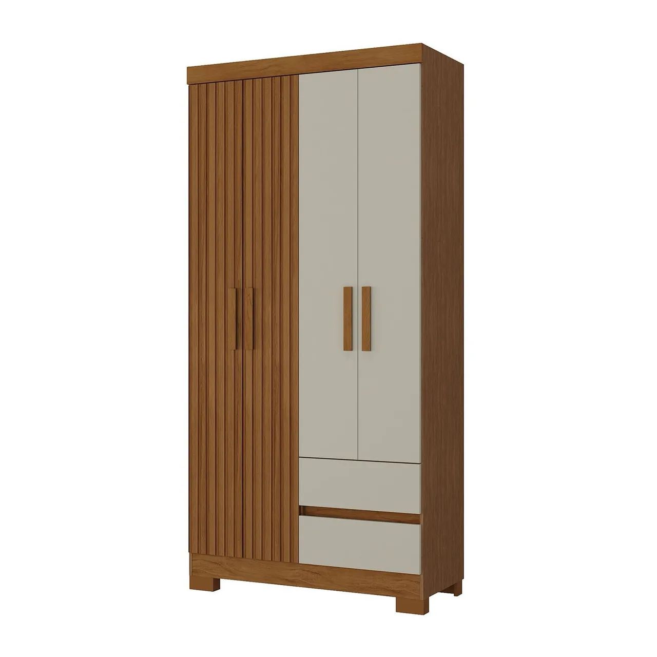 Guarda roupa solteiro são Luís 4 portas novo a pronta entrega_ - Foto 3