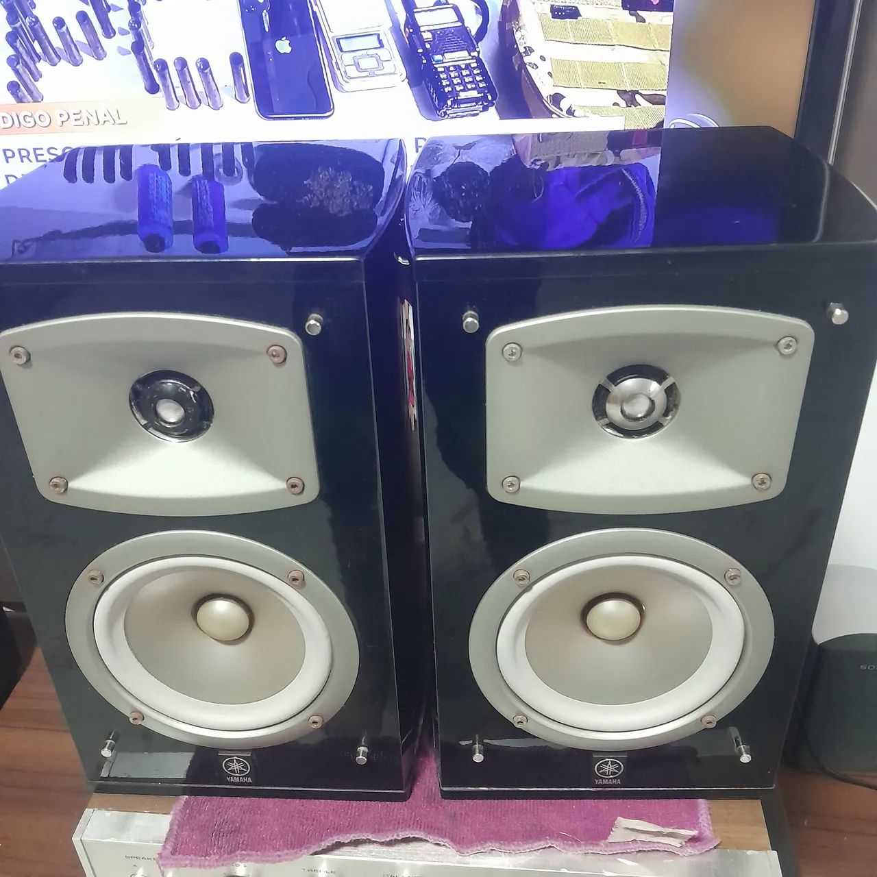 Caixas yamaha ns c333   - Foto 2