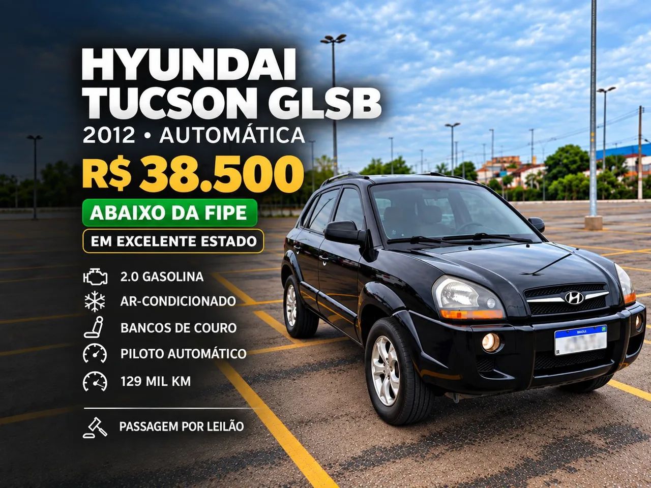 Hyundai Tucson 2.0 16V AUT. 2012
