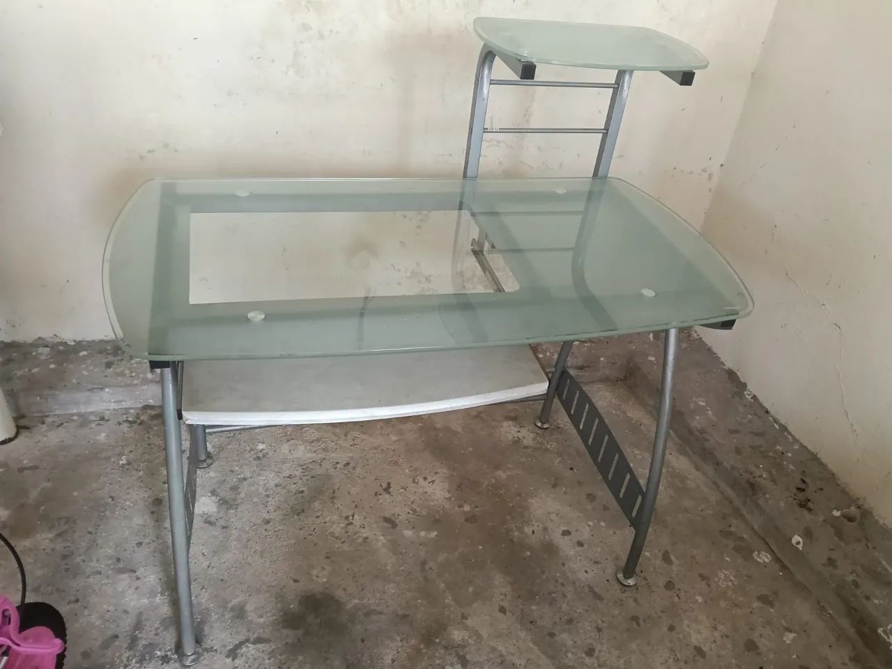 Mesa de Escritório de vidro