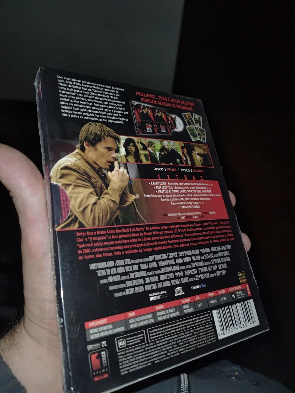 Dvd antes que o diabo saiba que voce esta mort (lacrado) - Foto 2