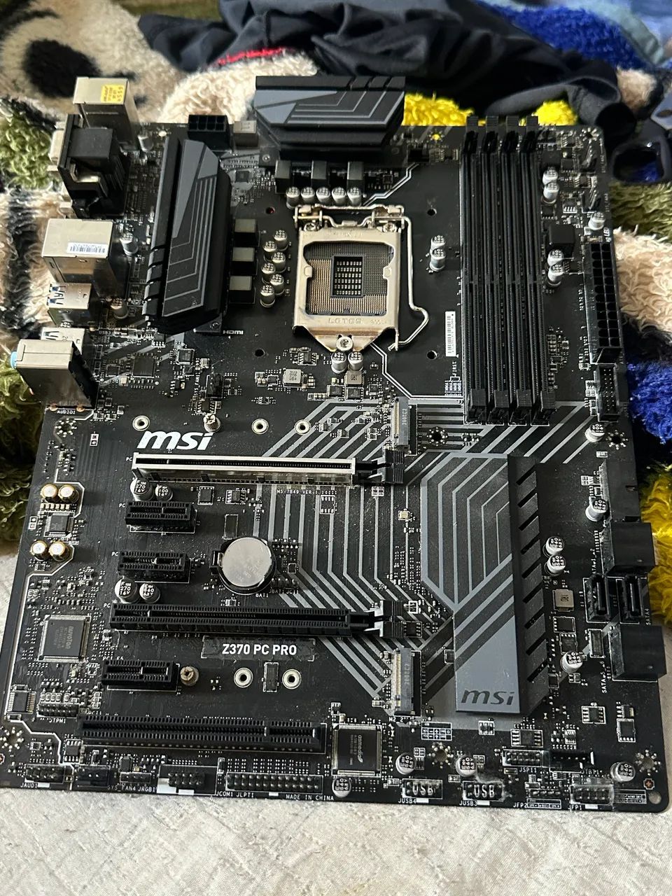 Placa mãe z370 pc pro ( descrição ) 