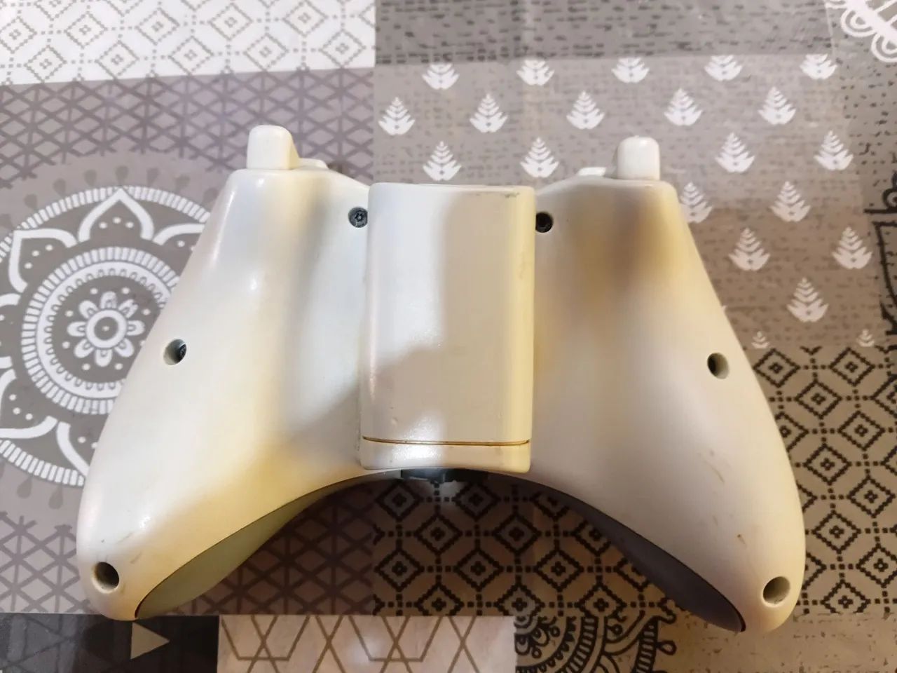 Controle x box 360 branco com defeito - Foto 4