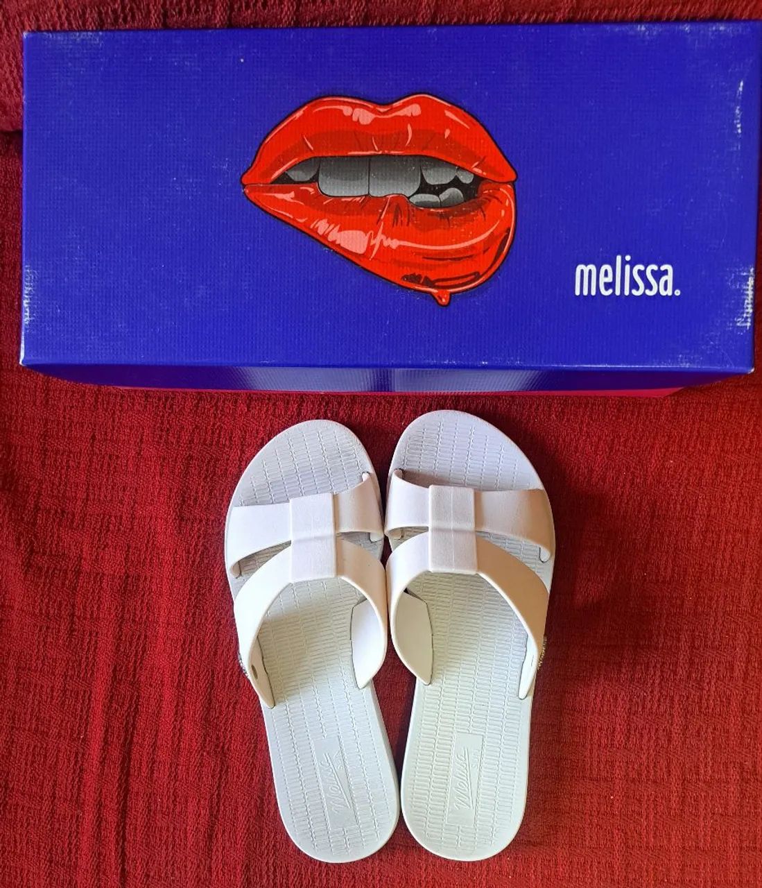 Melissa Sun Oasis branca , N ° 35 /36 nova ! - Foto 3
