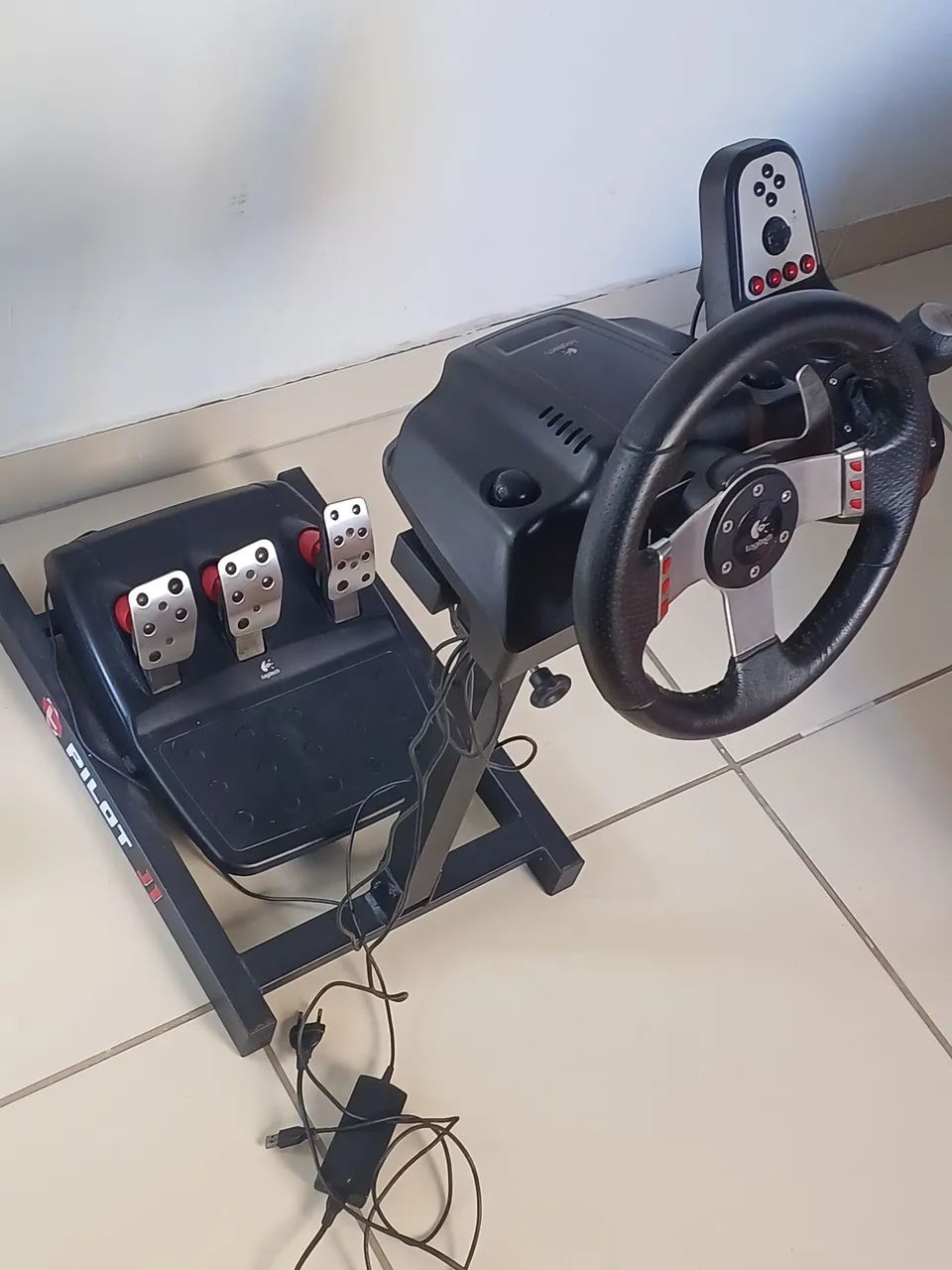 Volante Logitech g27  - Foto 4