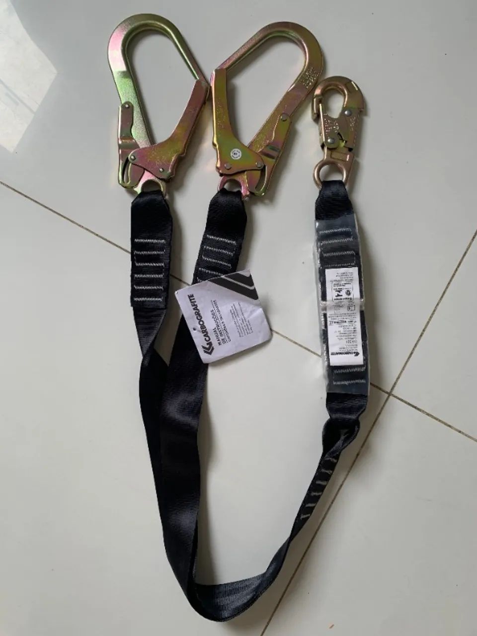 Kit cinto e talabarte duplo Carbografite. Novos.  - Foto 4