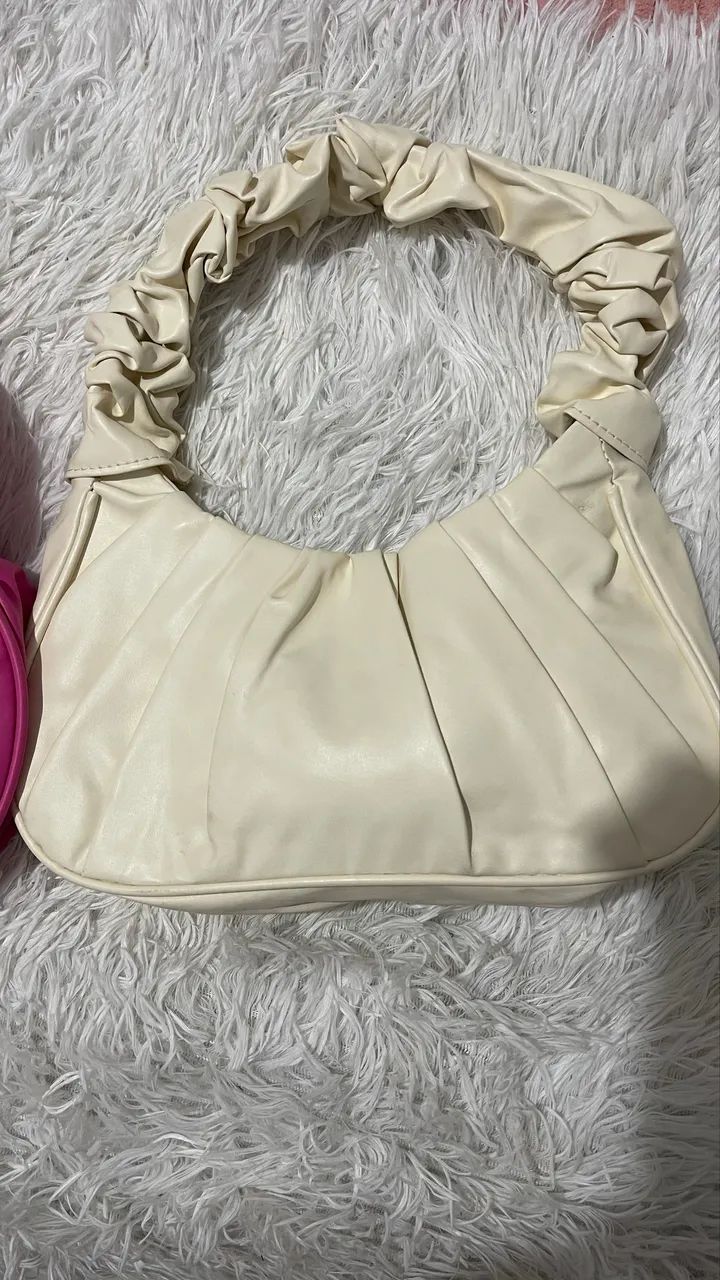 Bolsas rosa e creme  - Foto 3