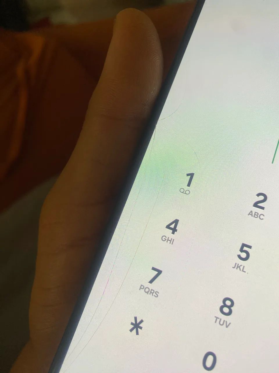 Celular a72 com trinco na tela pegar normal não interfere em nada  - Foto 3