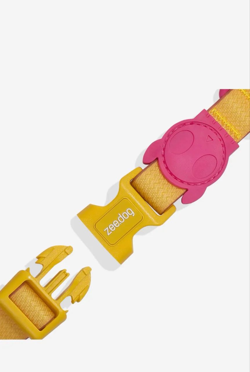 Peitoral H NeoPro Zee.Dog - Tamanho M (rosa/amarelo)
