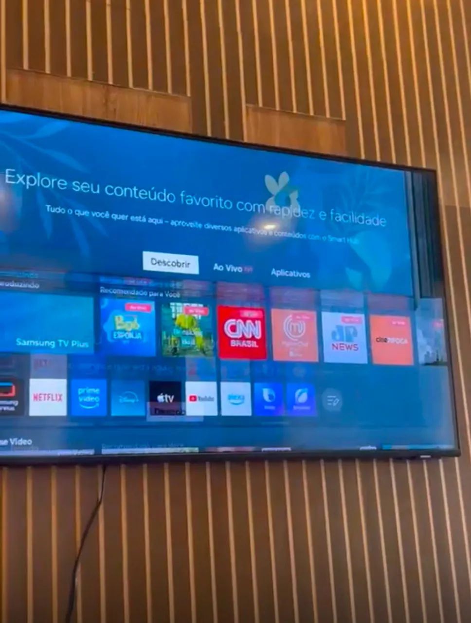 TV Smart Samsung 43 polegadas - LEIA A DESCRIÇÃO - Foto 2
