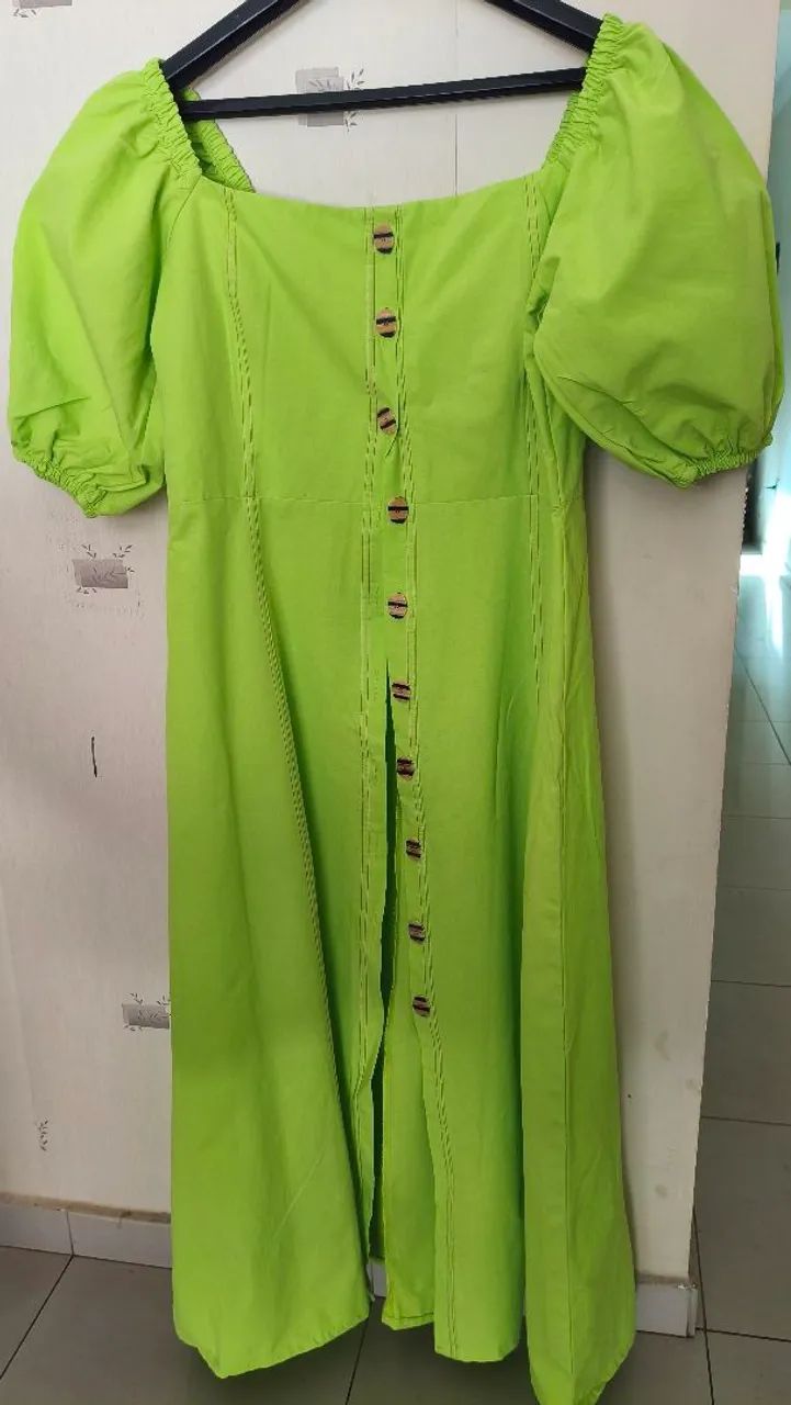 Vestido linhão Midi G/gg - Foto 2
