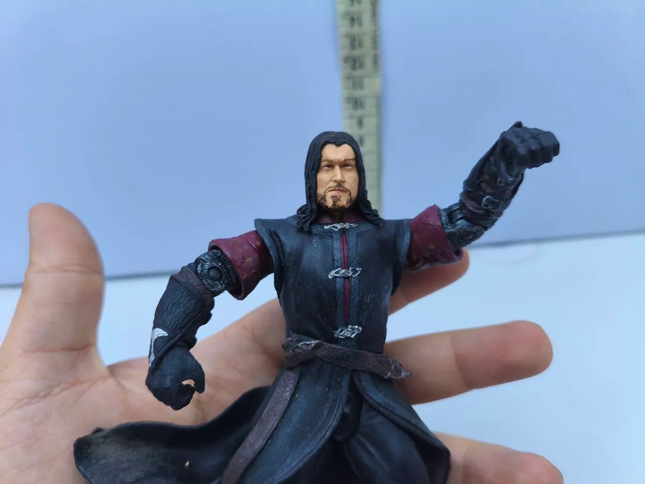 Boromir senhor dos anéis Marvel toy biz Original 2001 articulado  - Foto 5
