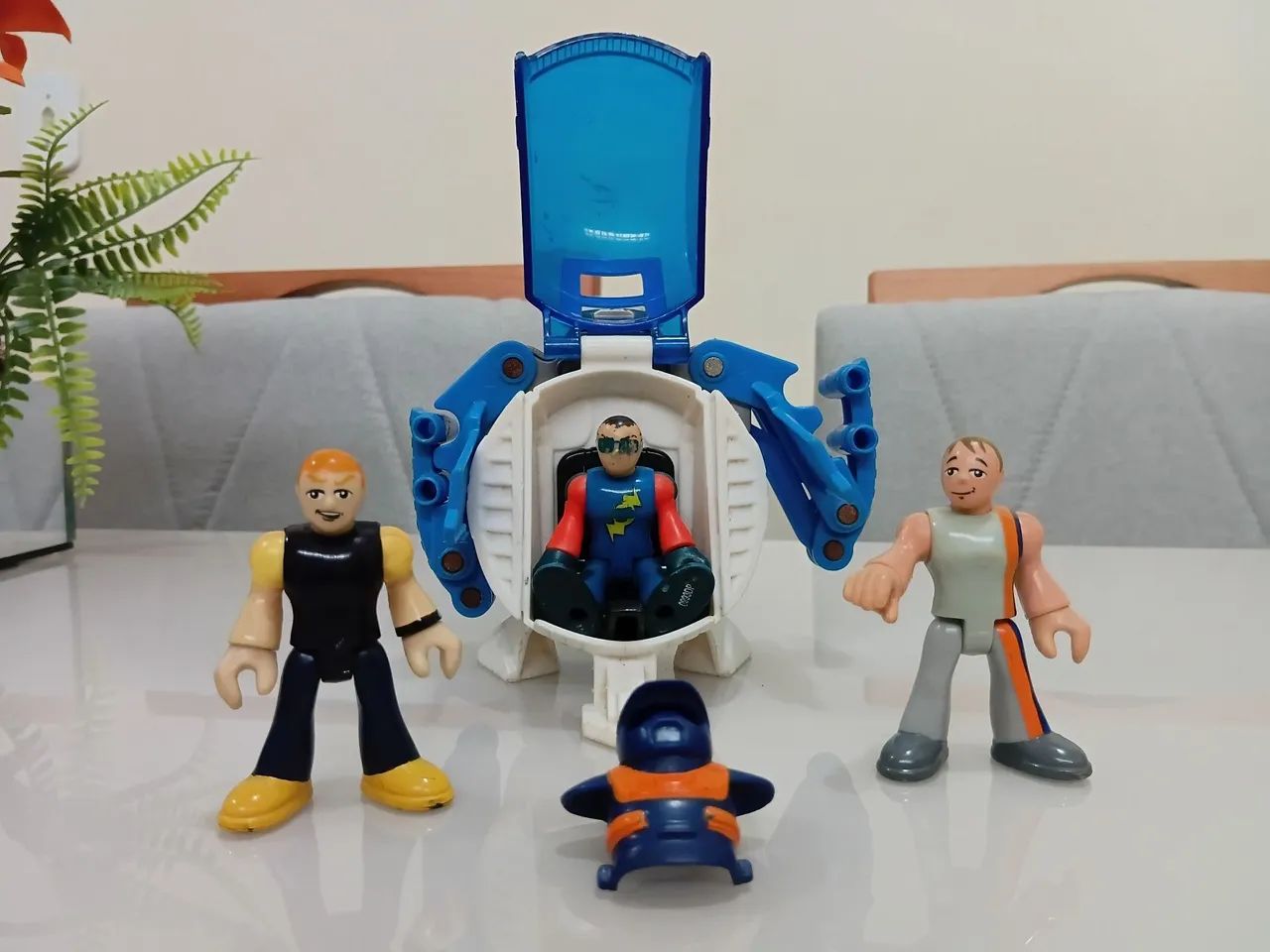 Nave Espacial Lunar com 3 bonecos Imaginext - Foto 2
