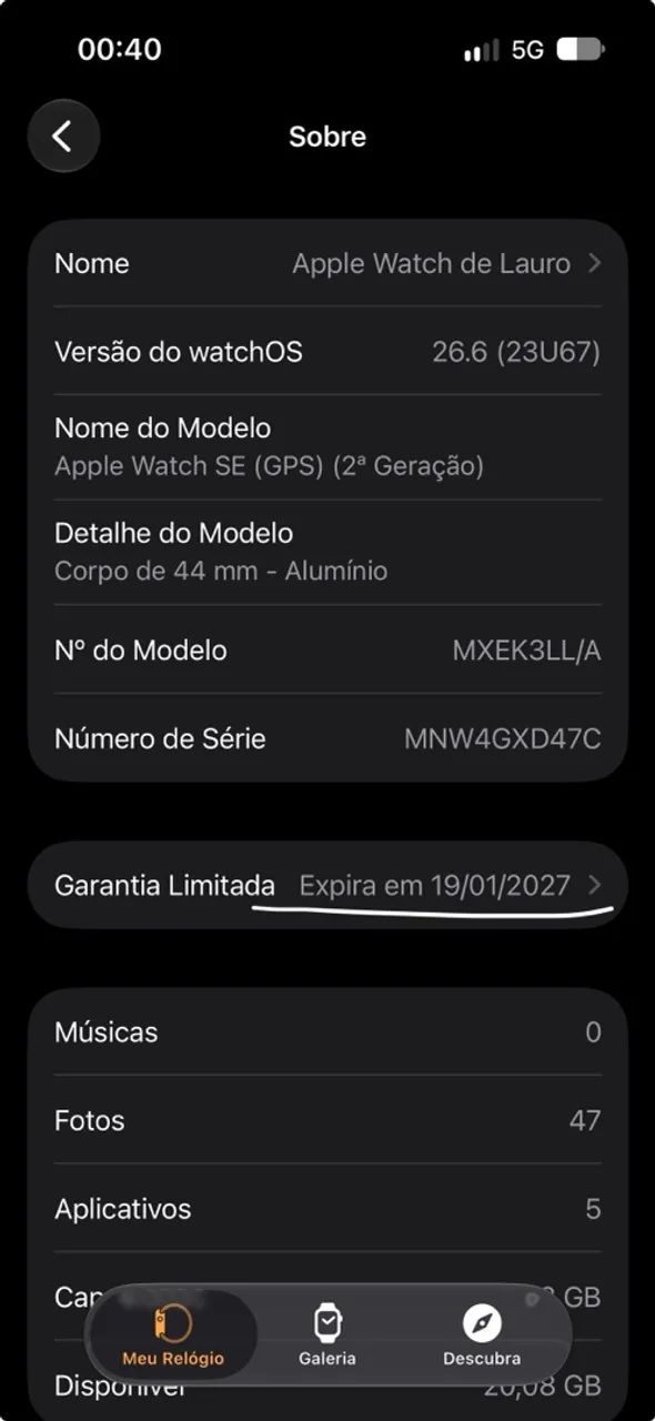 Apple Watch SE 2° Geração  - Foto 5