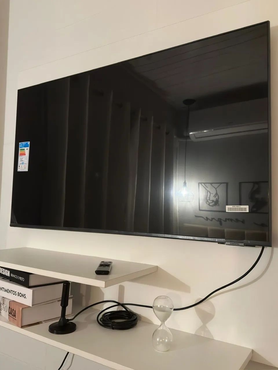 Tv Samsung 43 polegadas no plástico 