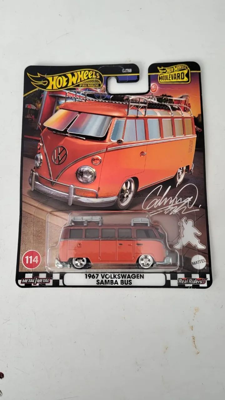 Hot Wheels Premium - 1967 Volkswagen Samba Bus - Boulevard
