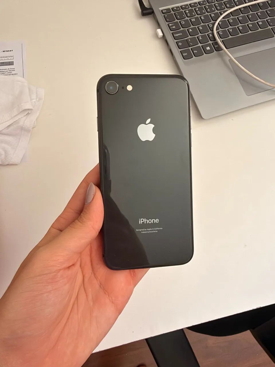 iphone 8 poucos sinais de uso  - Foto 3